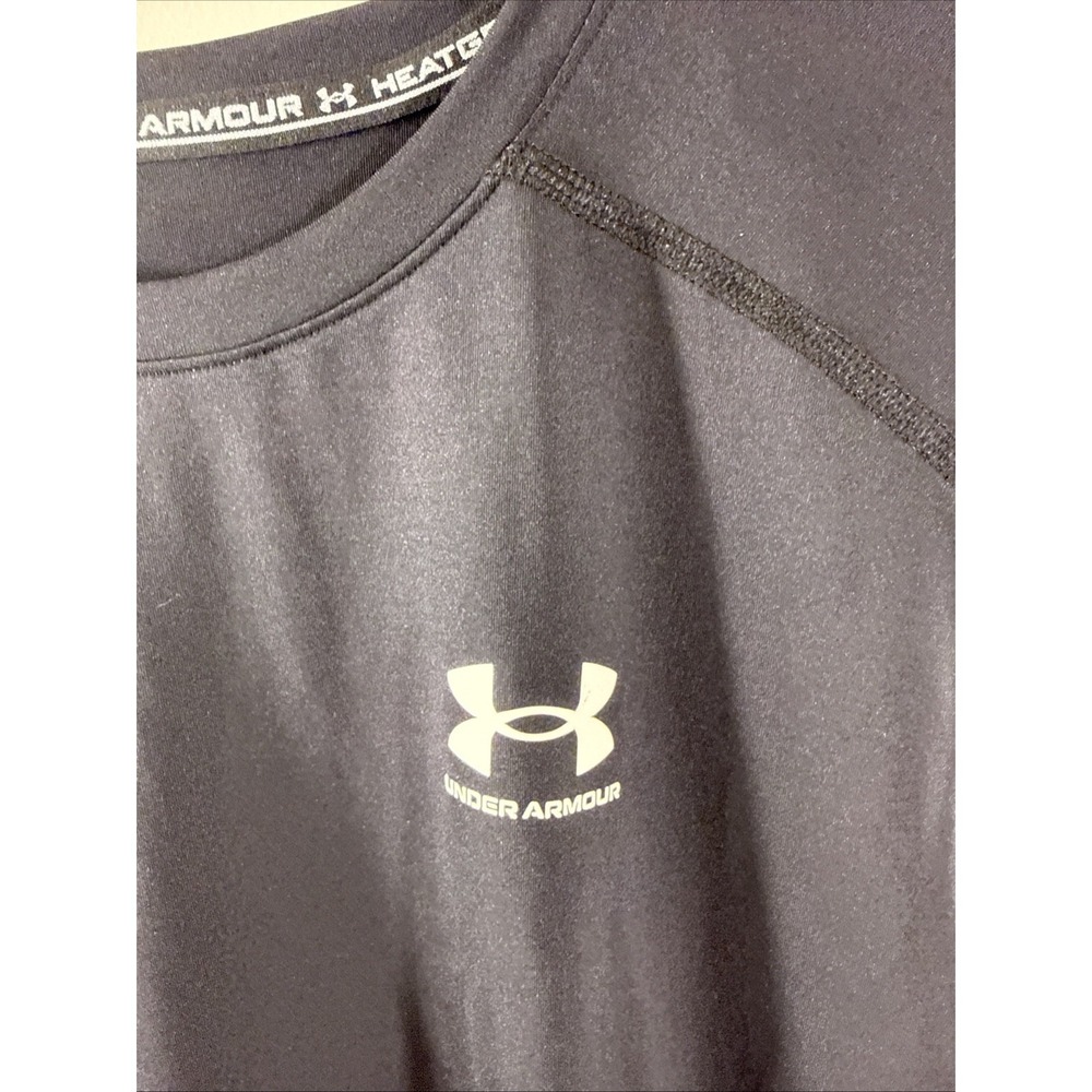 Under Armour Heat Gear Compression Black Sleeveless Shirt 1361522 Mens Large NEW - Picture 4 of 6